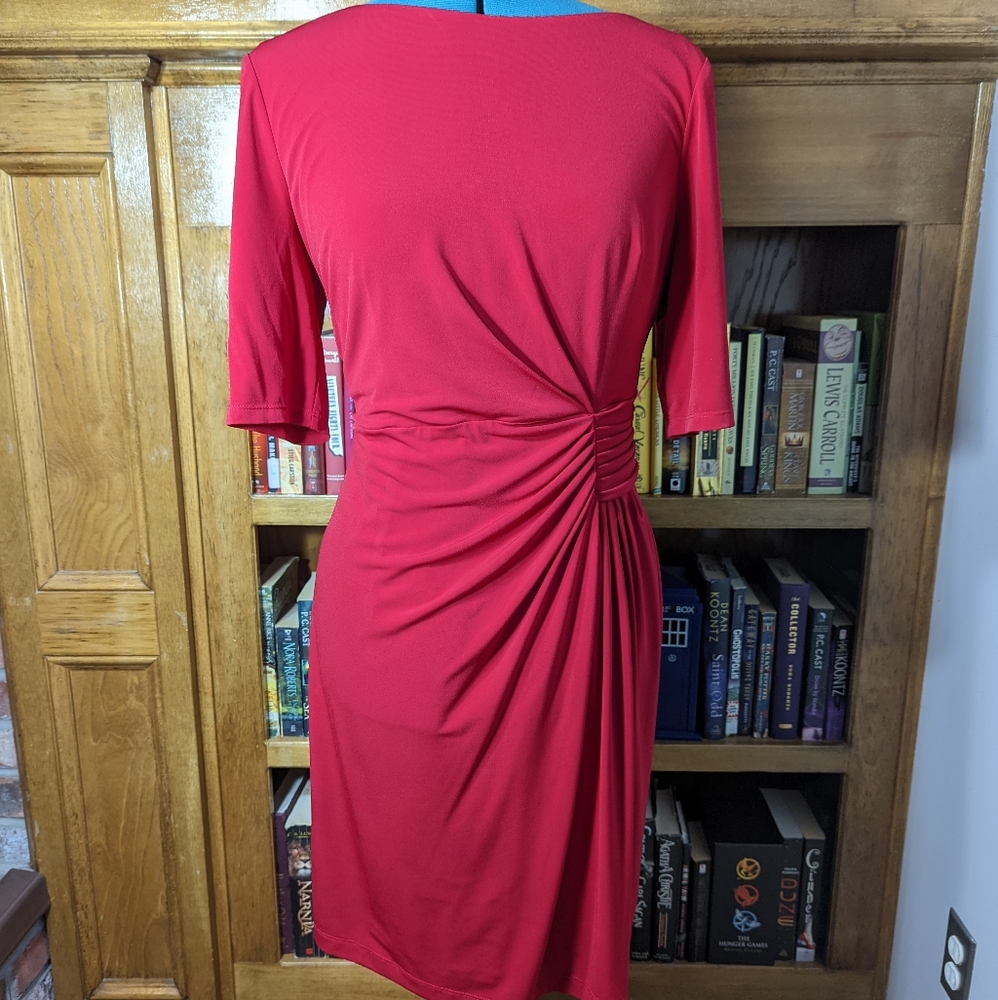 Suite 7 size 14P Red dress